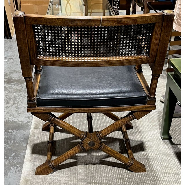 Campaign 1970s Campaign Style Arm Chair For Sale - Image 3 of 8