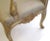 A Baronial French Regence Style Ivory Painted Open Armchair For Sale In San Francisco - Image 6 of 8