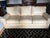 Camel Unused Lexington Furniture Camel Leather Sofa With Nailhead Trim For Sale - Image 8 of 9
