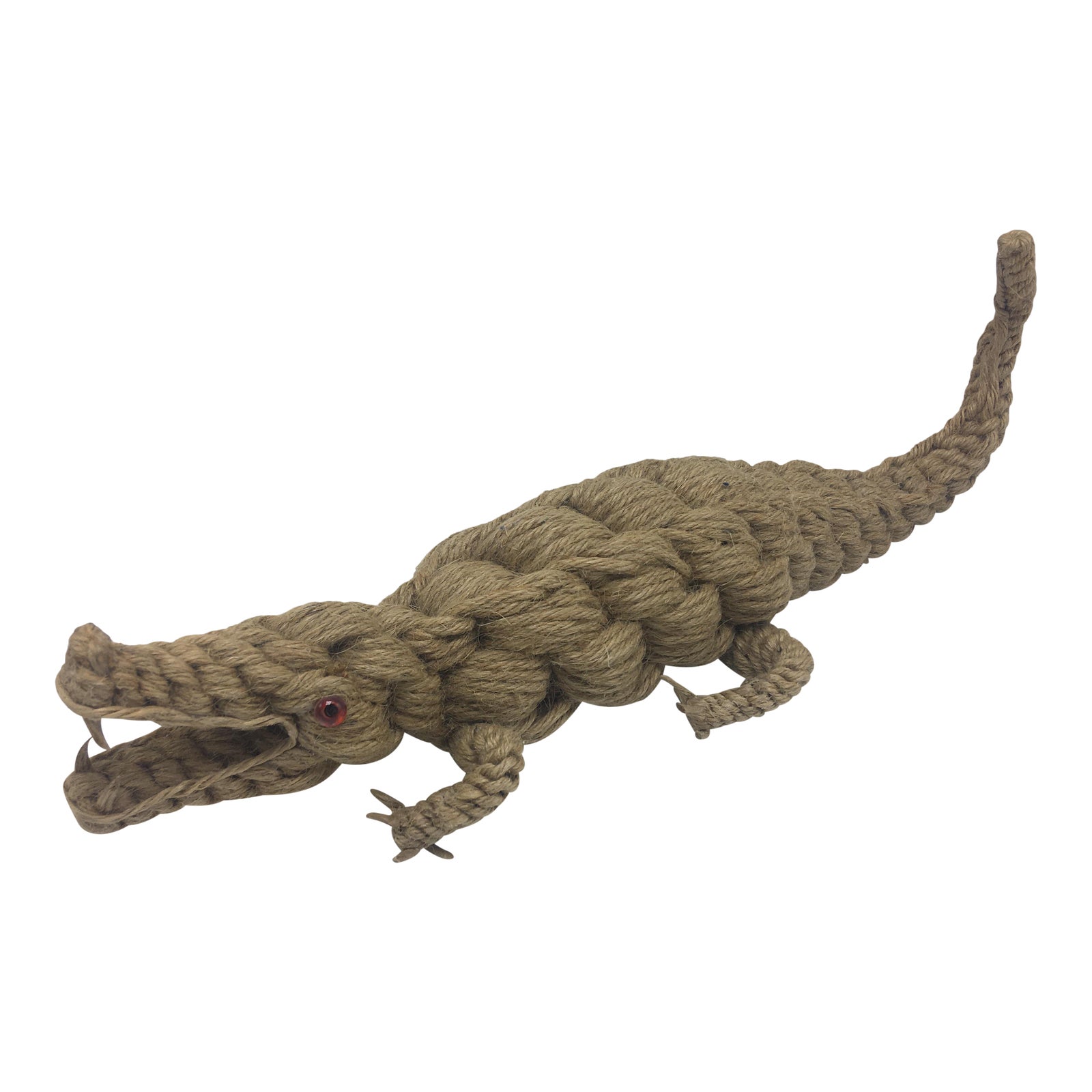 Vintage Rope Alligator Chairish