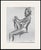 Original Life Drawing, Seated Male Figure XII For Sale - Image 4 of 4