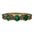 Emerald Diamond Ring 10kt Yellow Gold Five Stone Size 6 New For Sale