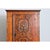 Burnt Orange Italian 18th Century Painted Wardrobe For Sale - Image 8 of 15