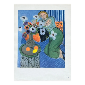 Henri Matisse Engraving 20 Harmony in Blue 1948