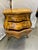 Elegant figurative olive wood Italian Bombe Chair Side Chest For Sale In Philadelphia - Image 6 of 12