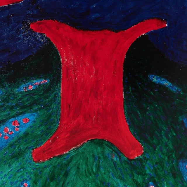 Ravel's Garden Poster after David Hockney For Sale - Image 5 of 6