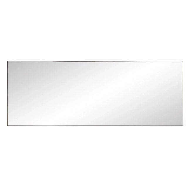 2020s Kenneth Ludwig Chicago Van Buren Brushed Brass Dressing Mirror For Sale - Image 5 of 7