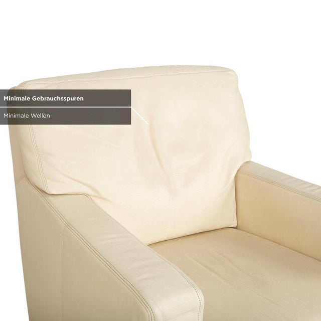 Leather Armchair from Musterring For Sale - Image 5 of 17