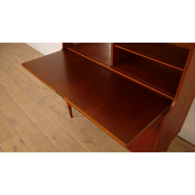 Vintage Teak Bar Cabinet by H. P. Hansen, 1960s For Sale - Image 10 of 18