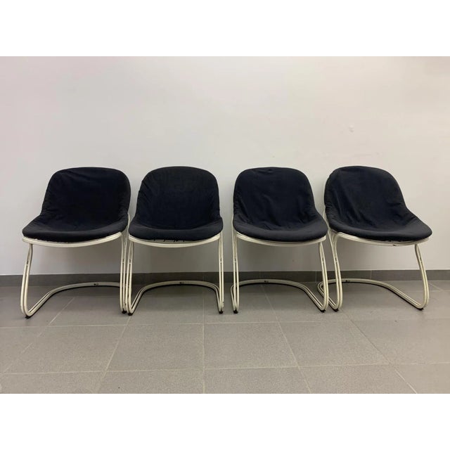 Sabrina Chairs by Gastone Rinaldi for Thema, 1970s, Set of 4 For Sale - Image 9 of 9