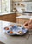2000 - 2009 Italian Les Ottomans Hand-Painted Blue Coral Oyster Plate For Sale - Image 5 of 7