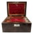 19th Century English Writing or Sewing Box With Pearl Inlay & Hidden Compartment For Sale