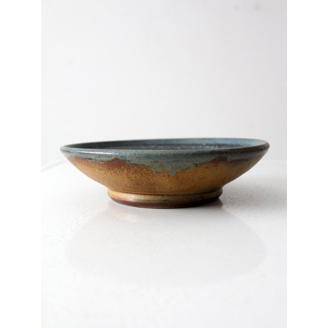 Vintage Studio Pottery Bowl For Sale - Image 10 of 11