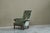 19th Century Horrix Brothers Lounge Chair in Velvet, the Netherlands For Sale - Image 4 of 17