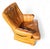 Sheep Leather Club Chair with Magazine Holder, 1970s For Sale - Image 16 of 18
