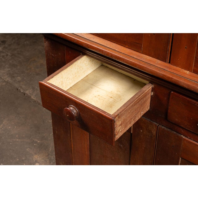 19th Century American Primitive Corner Cabinet For Sale - Image 9 of 12