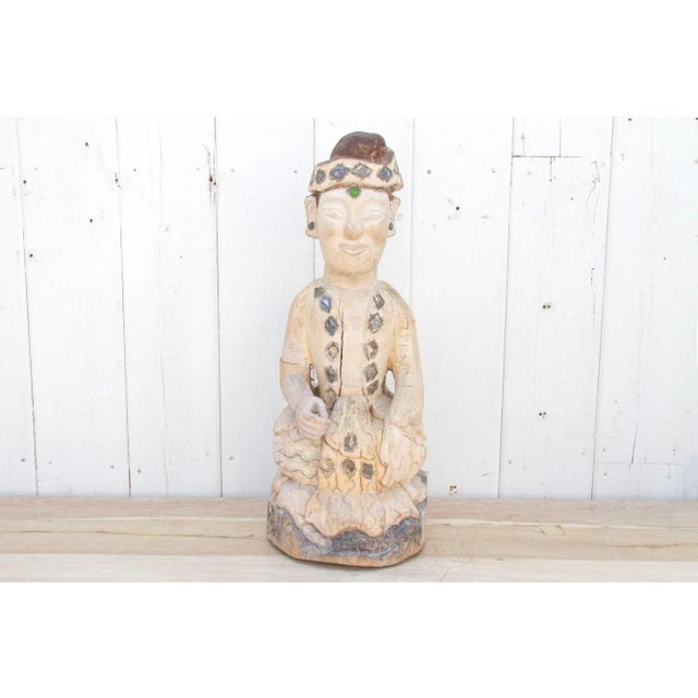 Asian 19th Century Burmese Jeweled Buddha For Sale - Image 3 of 11