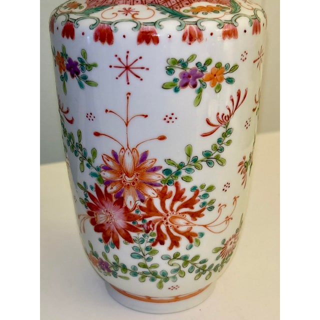 Famille Rose Chinese Vase - Early 1900's. For Sale In New York - Image 6 of 12