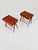 Mid-Century Danish Mahogany and Brass Nightstands, 1960s, Set of 2 For Sale - Image 14 of 18