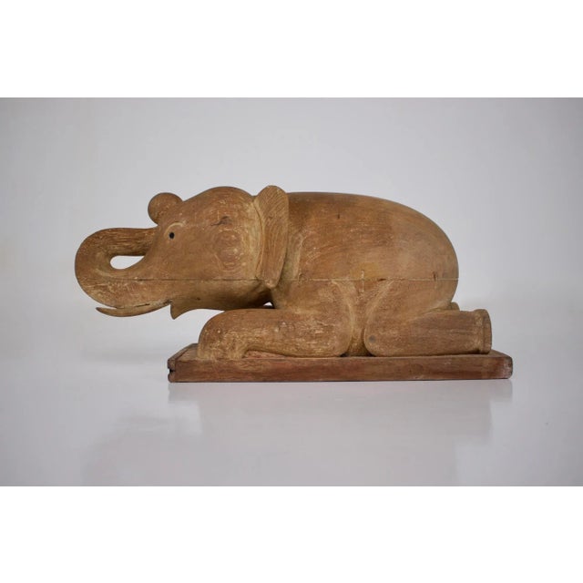Sculpture of Elephant, Burma, 1890s For Sale - Image 3 of 13