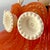 Farmhouse Red Acrylic Lace Effect Hanging Light Chandelier, Ukraine, 1970s For Sale - Image 11 of 18