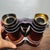 Early 20th Century Early 20th Century Leather-Cased Binoculars – 5.5" Brass & Leather Field Glasses With Case For Sale - Image 5 of 9