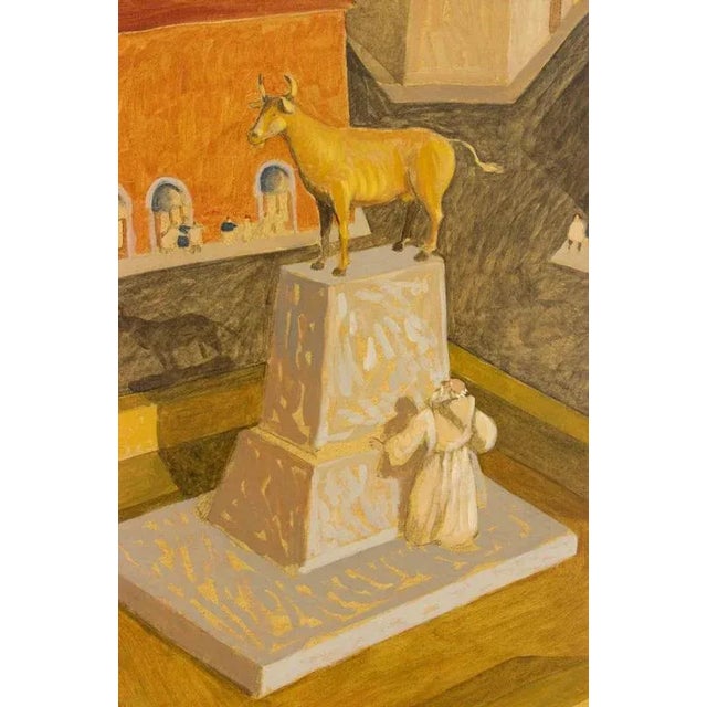 1970s Alberto Gallerati, Sailors Fund, Oil on Canvas, 1970s For Sale - Image 5 of 5