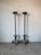 Vintage Jan Barboges Hand-Forged Iron Floor Candle Holders – Pair For Sale - Image 12 of 12