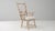 20th Century French Spindle-Back Oak Armchair with Bouclé Cushions For Sale - Image 9 of 18