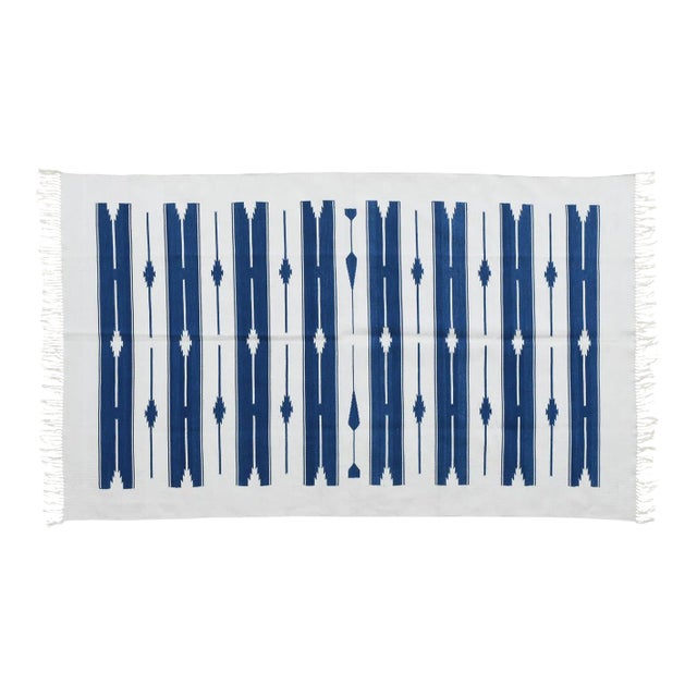 Malou Rug, 6x9, Blue For Sale