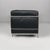 Italian Modern LC2 Sofa in Black Leather by Le Corbusier, Jeanneret and Perriand for Cassina, 1980s For Sale - Image 3 of 18