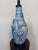 Aqua 1960s Italian Large Ceramic Cat Lamp Attributed to San Polo Venice For Sale - Image 8 of 18