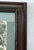 Framed Watercolor on Paper Turkish Brick House by Nimetullah Gerasim For Sale - Image 9 of 12