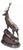 French Patinated, Large, After Jules Moigniez, Marble Base, Bronze Stag Sculptures, Set of 2!! For Sale - Image 3 of 10