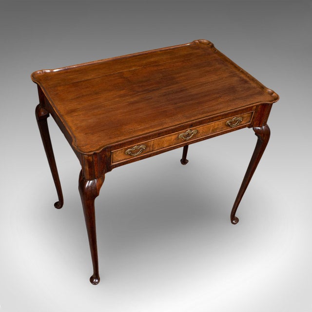 Wood Antique Silver Presentation Table, English, Console, Hall, Georgian, Circa 1780 For Sale - Image 7 of 11