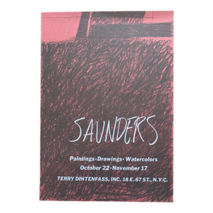 Raymond SaundersAbstract Offset Lithograph