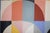 Textile 2026, Bauhaus Patterns in Harlequin Tones, Coral Ripples, Acrylic Paint on Cotton Canvas by Natalia Roman For Sale - Image 7 of 8