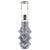 1980s Vintage Sculptural Table Lamp in Clear Glass by Hanne Dreutler for Kosta Boda, 1980s For Sale - Image 5 of 5
