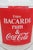 Transparent Advertising Glass Pitcher for Bacardi Rum and Coca Cola 1970s Promotion 4865b For Sale - Image 8 of 14