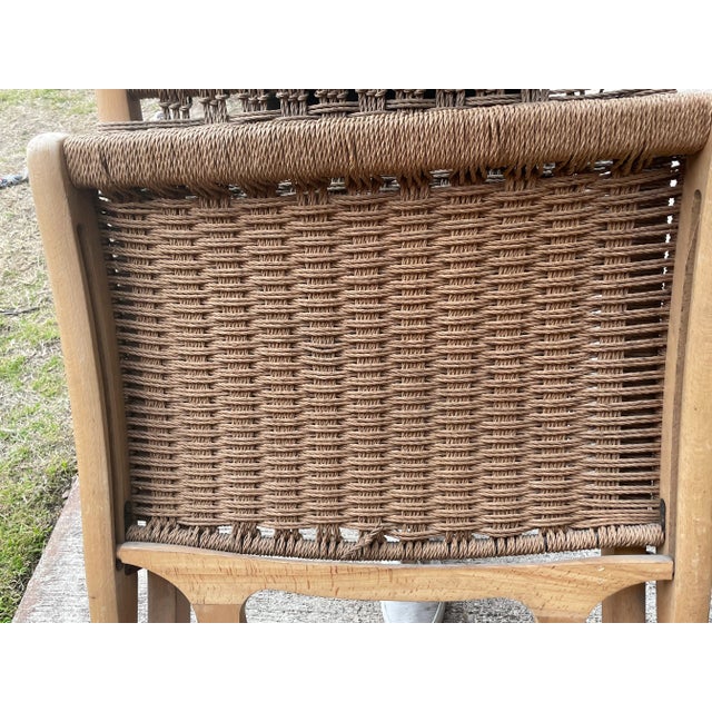 1960s Hans Wegner Rope Folding Chair For Sale - Image 9 of 12