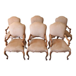 Kreiss Palazzo Armchairs, Set of 6 For Sale