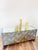 Vintage 1970s Ello Mirror & Brushed Metal Metal Mid Century Modern 5 Door Credenza Cabinet For Sale - Image 10 of 15
