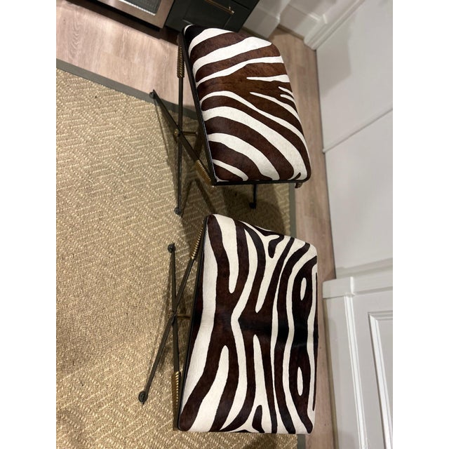 2010s Maitland Smith Excalibur Bench For Sale - Image 5 of 14