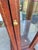Animal Skin Tooled Leather Glass Display Case Curio Stand Pedestal Maitland Smith - Jacques Adnet Style For Sale - Image 7 of 9