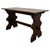 Wood Antique English Oak Refectory Dining Table For Sale - Image 7 of 7