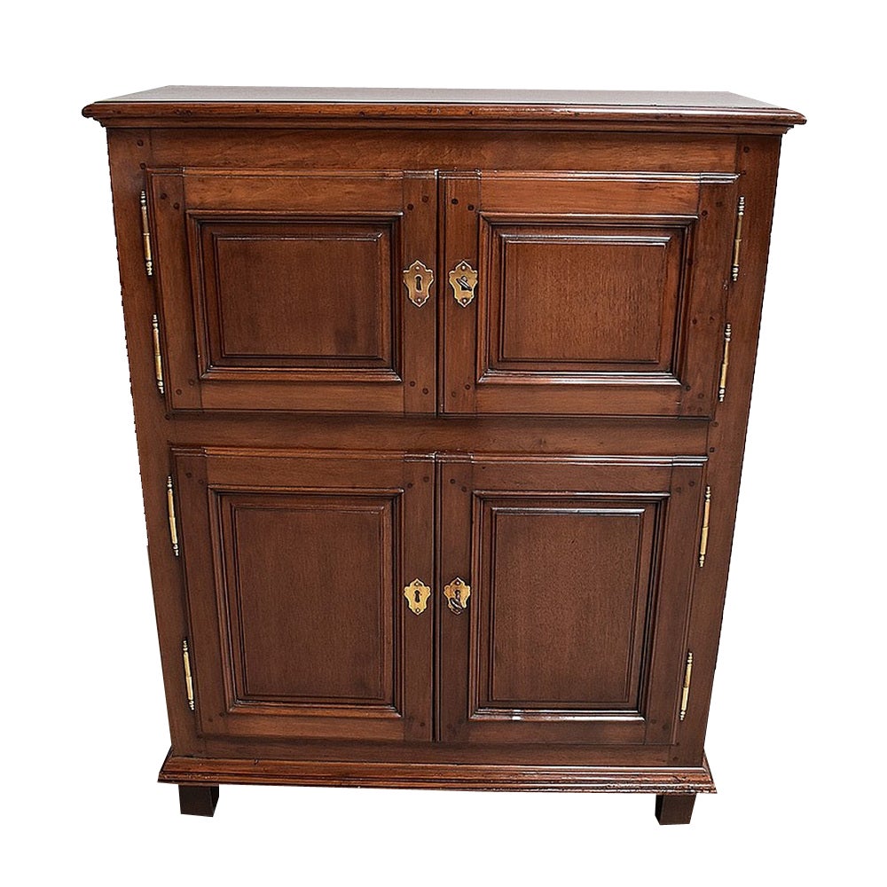 Small Buffet with Walnut Supports | Chairish