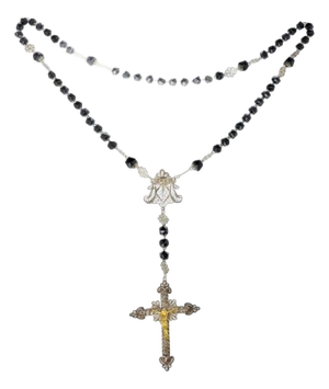Antique Spanish Silver Rosary