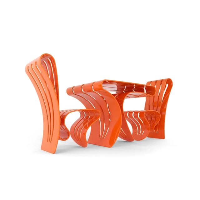 Green Limited Edition Corian Leaf Chair by Giancarlo Zema for Luxyde For Sale - Image 8 of 11