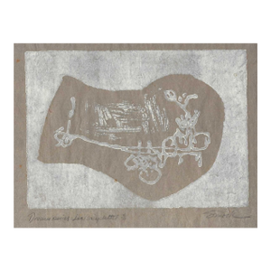 Dream Series: Les Bicyclettes Linocut