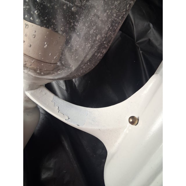 Vintage Outdoor Seeded Glass Wall Sconses - A Pair For Sale In Detroit - Image 6 of 13